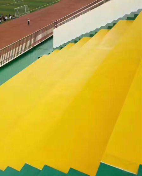 开原球场台阶翻新修补改造